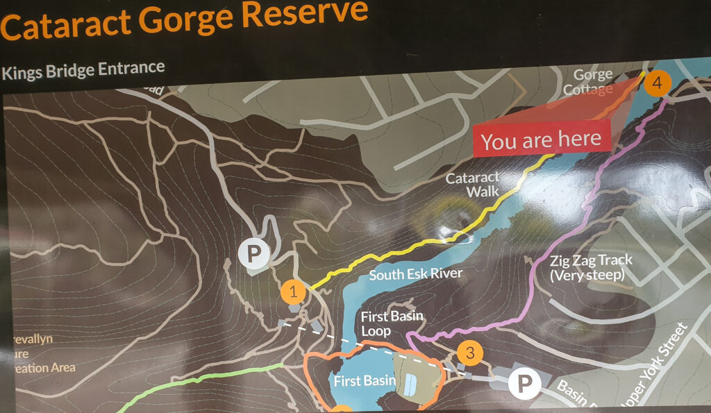 Cataract Gorge reserve